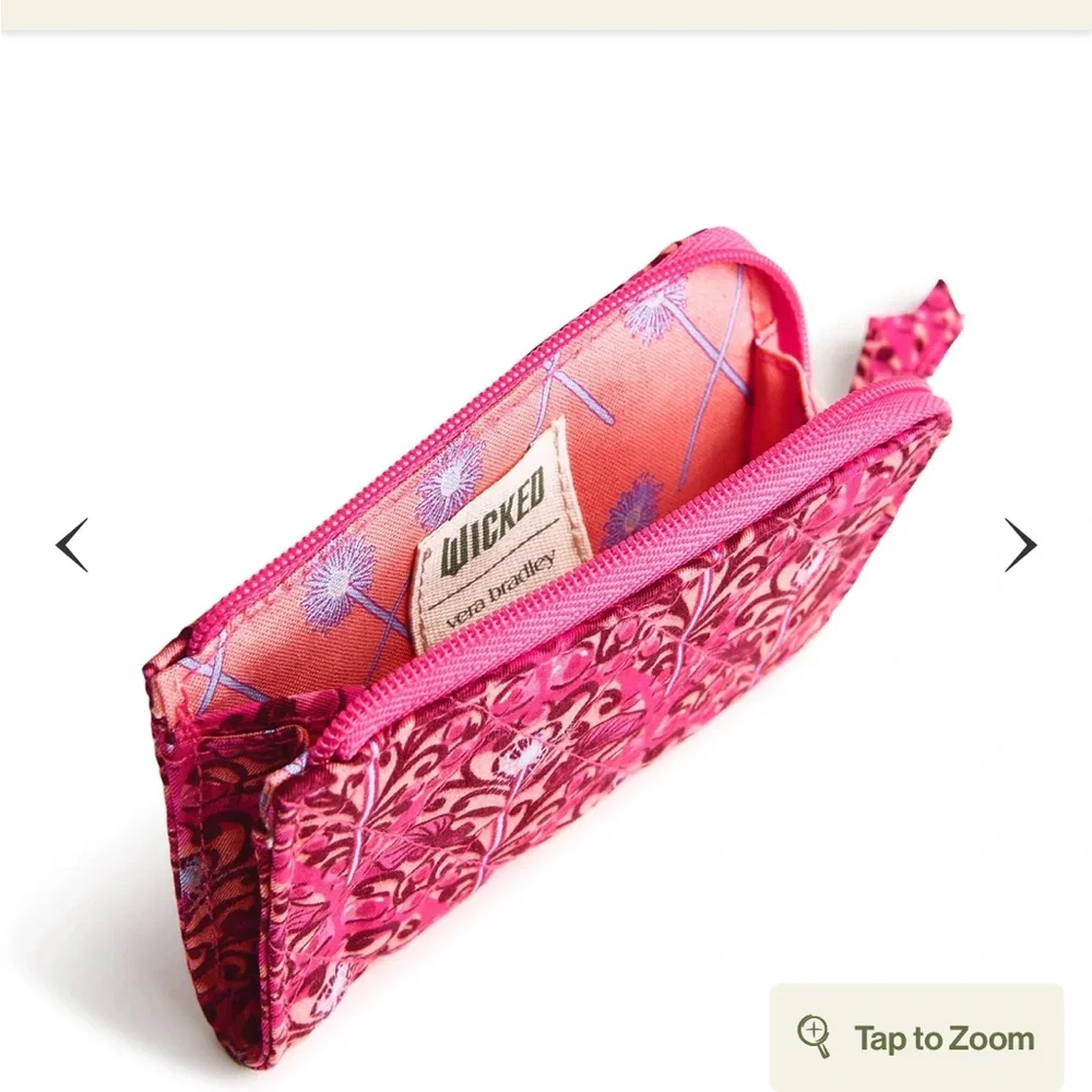 Vera‎ Bradley Wicked Zip Card Pouch - Picture 3 of 4